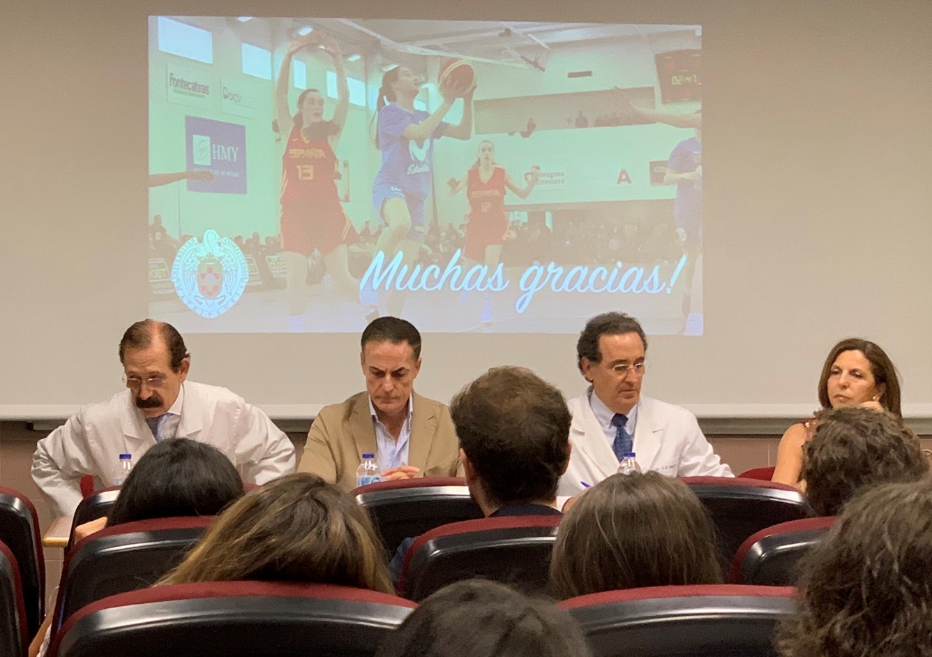 Dr José María Marín, Dr Juan Carlos Pérez Varela, Dr Juan Carlos Palma, Dra Leonor Muelas